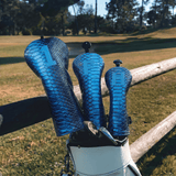 Premium Sapphire Croc Headcover - HeadCaddy