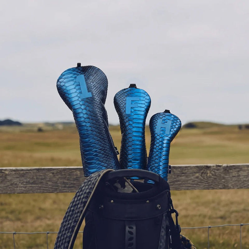 Premium Sapphire Croc Headcover - HeadCaddy