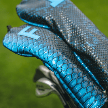 Premium Sapphire Croc Headcover - Lifestyle