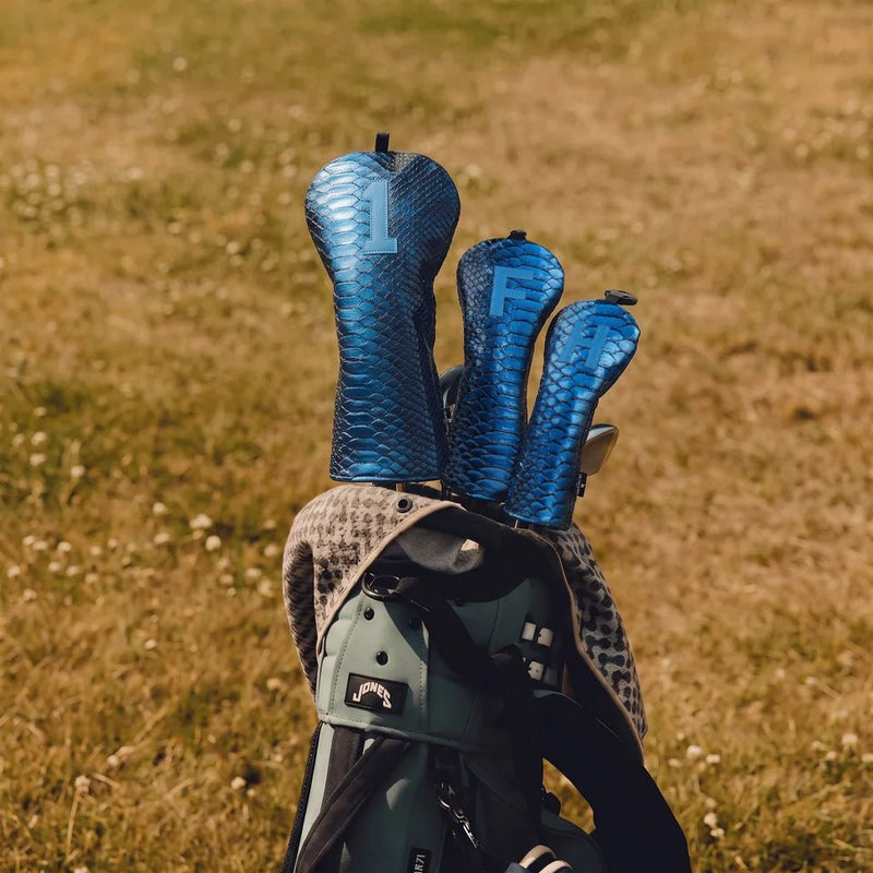 Premium Sapphire Croc Headcover - HeadCaddy
