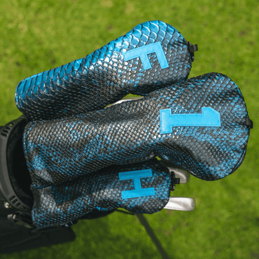 Premium Sapphire Croc Headcover - Lifestyle