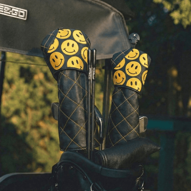 Premium Smiley Swagger Headcover - HeadCaddy