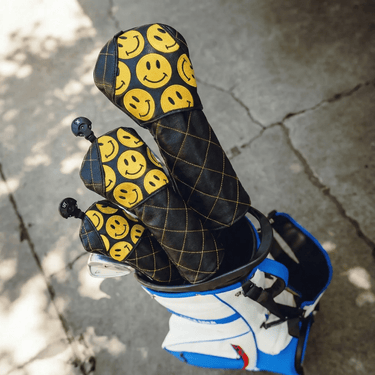 Premium Smiley Swagger Headcover - HeadCaddy