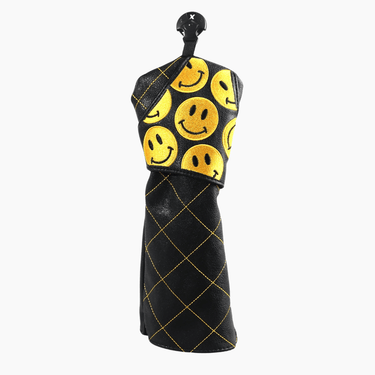 Premium Smiley Swagger Headcover - HeadCaddy