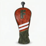 Premium Striped Leather Headcover - HeadCaddy