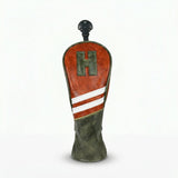 Premium Striped Leather Headcover - HeadCaddy