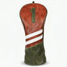 Premium Striped Leather Headcover - HeadCaddy
