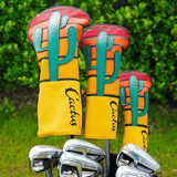 Premium Sunset Cactus Headcover - HeadCaddy