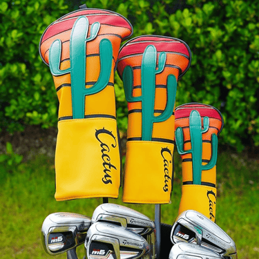 Premium Sunset Cactus Headcover - HeadCaddy