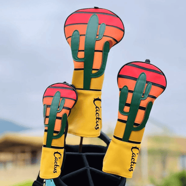Premium Sunset Cactus Headcover - HeadCaddy