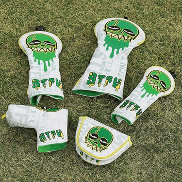 Premium Toxic Skull Headcover - HeadCaddy