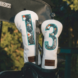 Premium Tropical Numbers Headcover - HeadCaddy