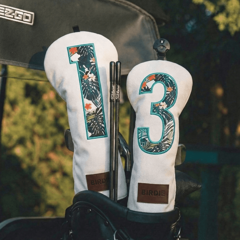 Premium Tropical Numbers Headcover - HeadCaddy