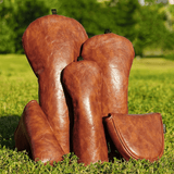 Premium Vintage Leather Blade Putter Cover - HeadCaddy