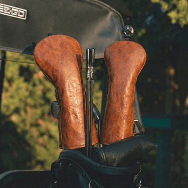 Premium Vintage Leather Headcover - HeadCaddy
