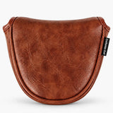 Premium Vintage Leather Mallet Putter Cover - HeadCaddy