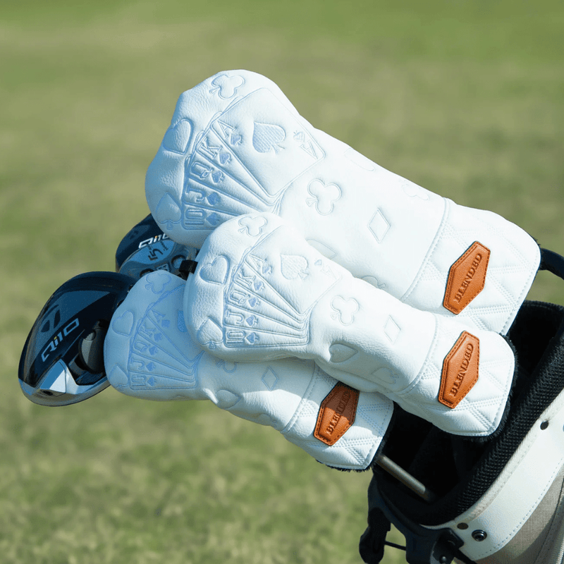 Premium White Out Headcover - HeadCaddy