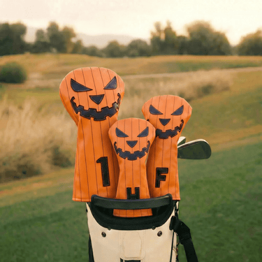 Pumpkin Halloween Headcovers - HeadCaddy
