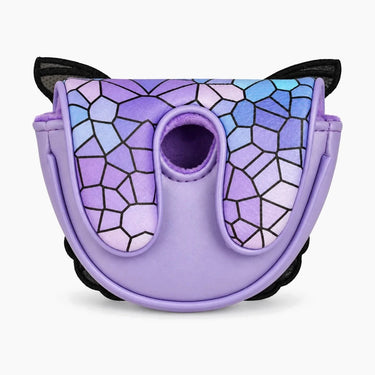 Purple Butterfly Center Shaft Putter Cover - Detail