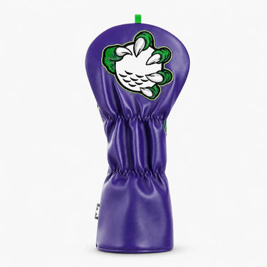 Purple Leather Gator Driver Headcover - HeadCaddy