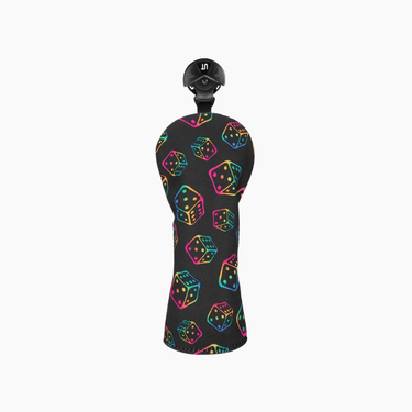 Rainbow Dice Headcovers - HeadCaddy