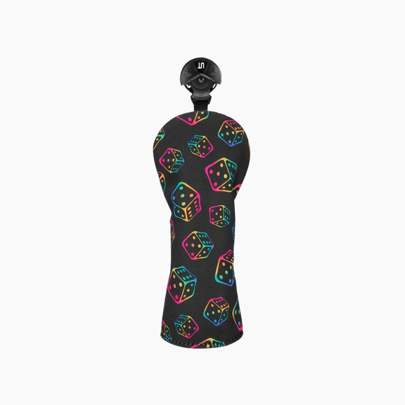 Rainbow Dice Headcovers - HeadCaddy
