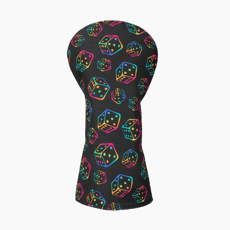 Rainbow Dice Headcovers - HeadCaddy
