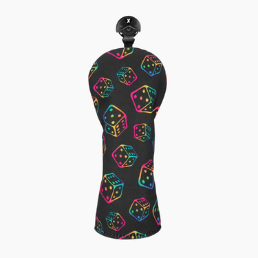 Rainbow Dice Headcovers - HeadCaddy