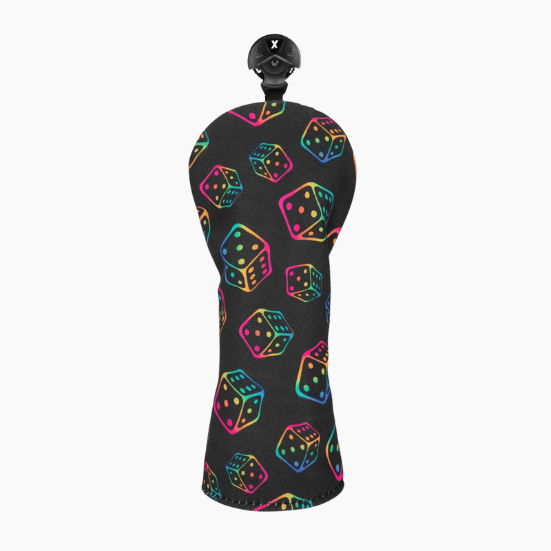 Rainbow Dice Headcovers - HeadCaddy