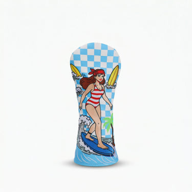 Retro Surf Girl Headcover - HeadCaddy