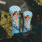 Retro Surf Girl Headcover - HeadCaddy