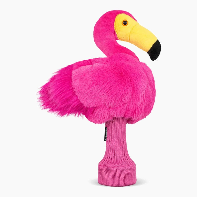 Sassy Flamingo Driver Headcover - Detail