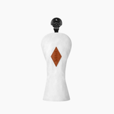 Silent White Headcover - HeadCaddy