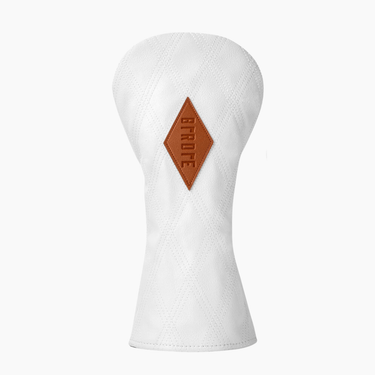 Silent White Headcover - HeadCaddy