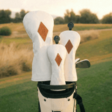 Silent White Headcover - HeadCaddy