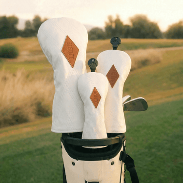 Silent White Headcover - HeadCaddy