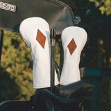 Silent White Headcover - HeadCaddy
