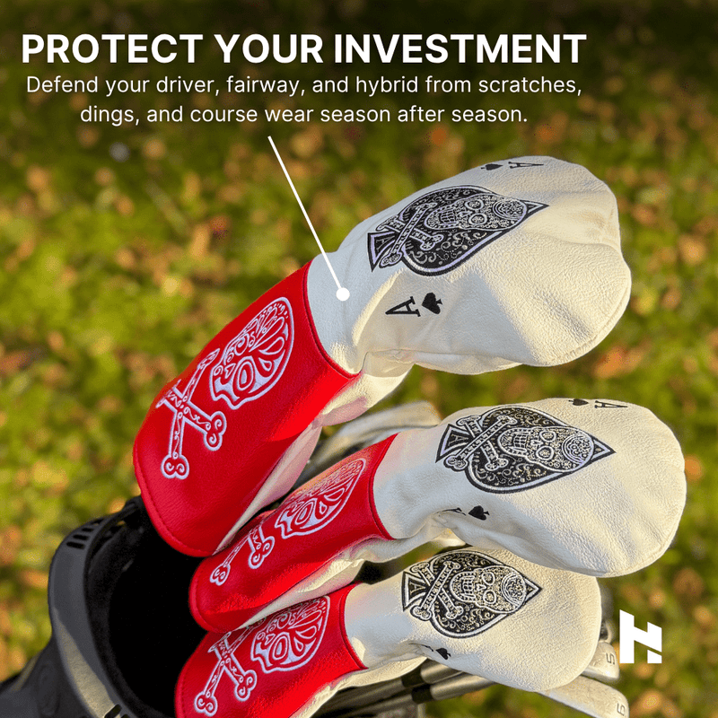 Skull Spade Headcover - HeadCaddy