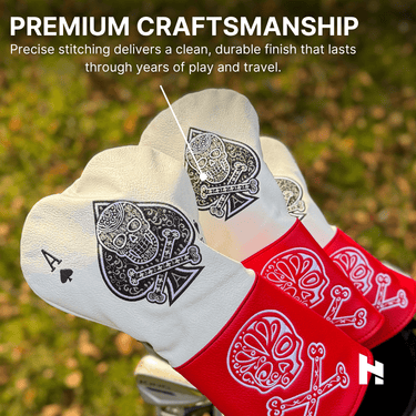 Skull Spade Headcover - HeadCaddy