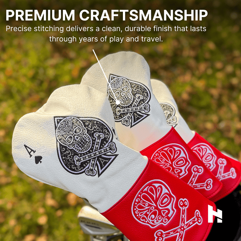 Skull Spade Headcover - HeadCaddy