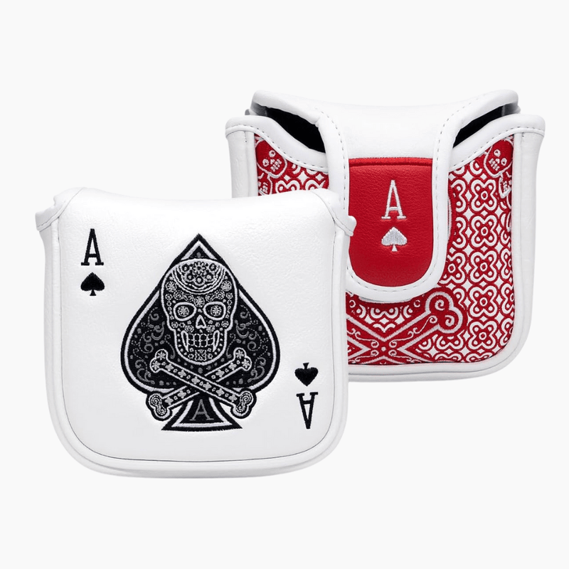 Skull Spade Mallet Putter Cover - HeadCaddy