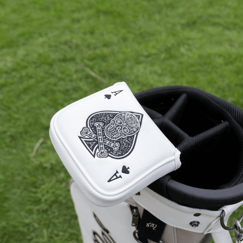 Skull Spade Mallet Putter Cover - HeadCaddy