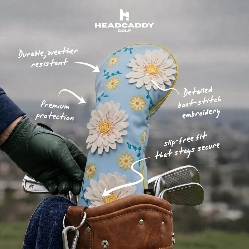 Sky Daisy Driver Headcover - HeadCaddy