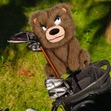 Sneaky Brown Bear Driver Headcover - Lifestyle