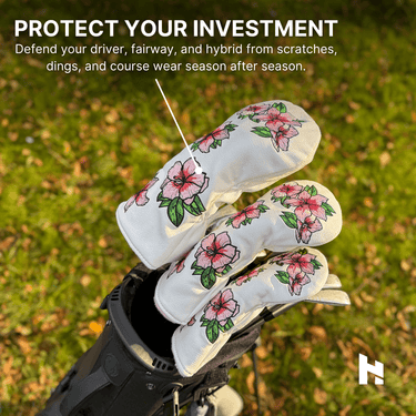 Spring Hibiscus Headcovers - HeadCaddy