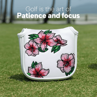 Spring Hibiscus Mallet Putter Cover - HeadCaddy