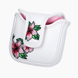Spring Hibiscus Mallet Putter Cover - HeadCaddy