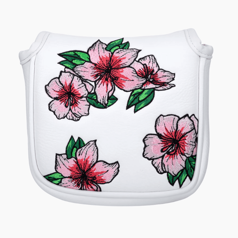 Spring Hibiscus Mallet Putter Cover - HeadCaddy