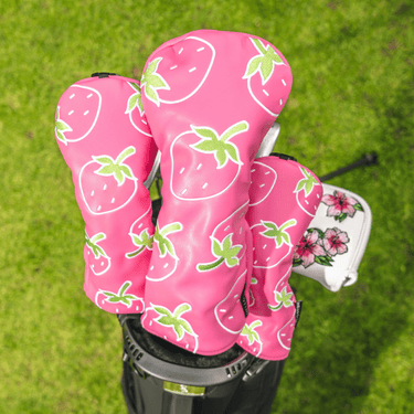 Strawberry Smash Headcover - Lifestyle