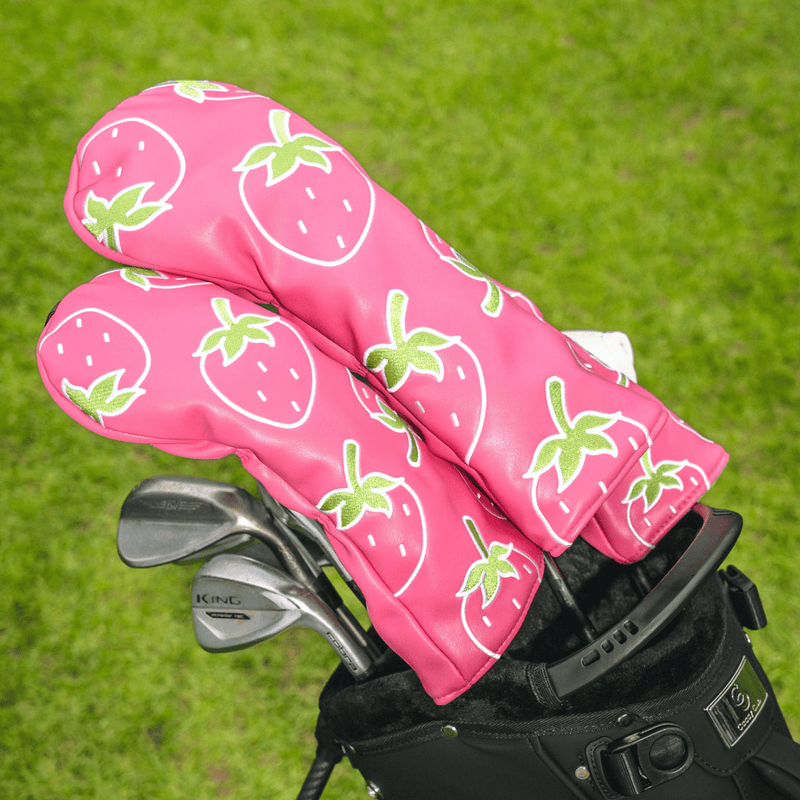 Strawberry Smash Headcover - Lifestyle